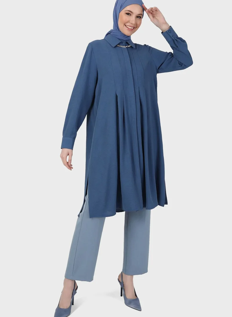 Refka by modanisa Button Down Tunic