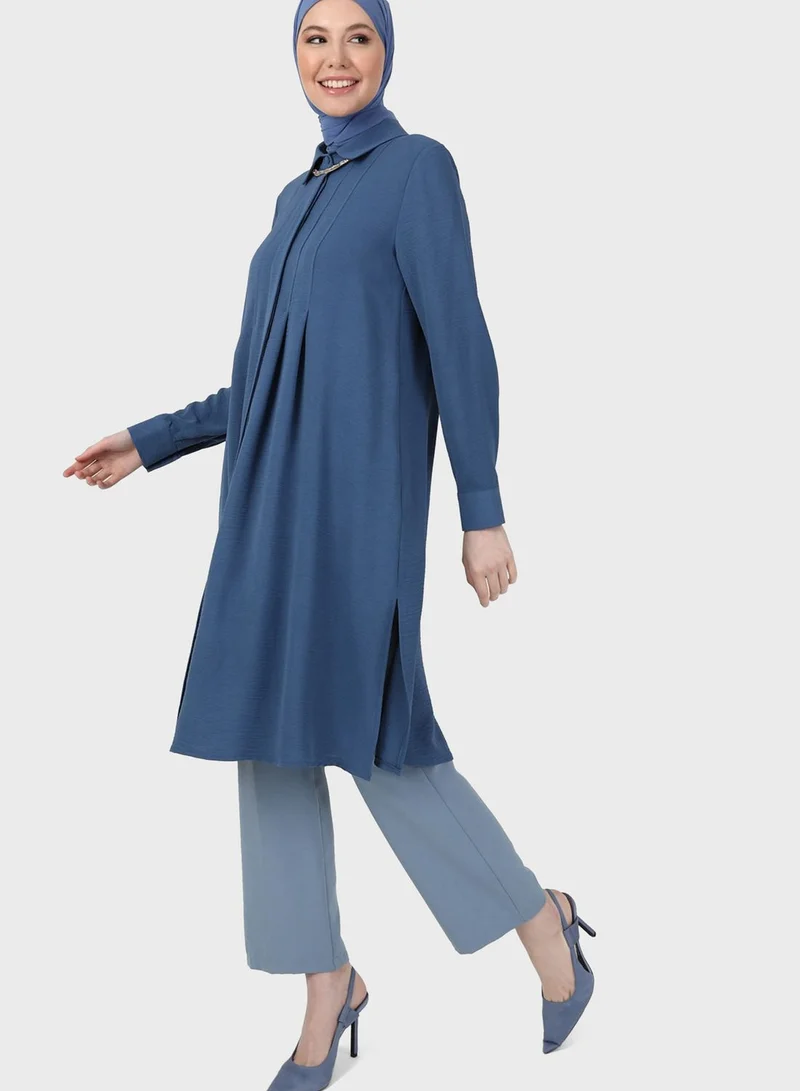 Refka by modanisa Button Down Tunic