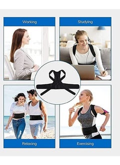 Y&D Back Brace, Posture Corrector for Women and Men, Support Straightener, Upper Brace Trainer Body Correction Neck Shoulder, Relieves pain, Straightens the (L)  - Image 3