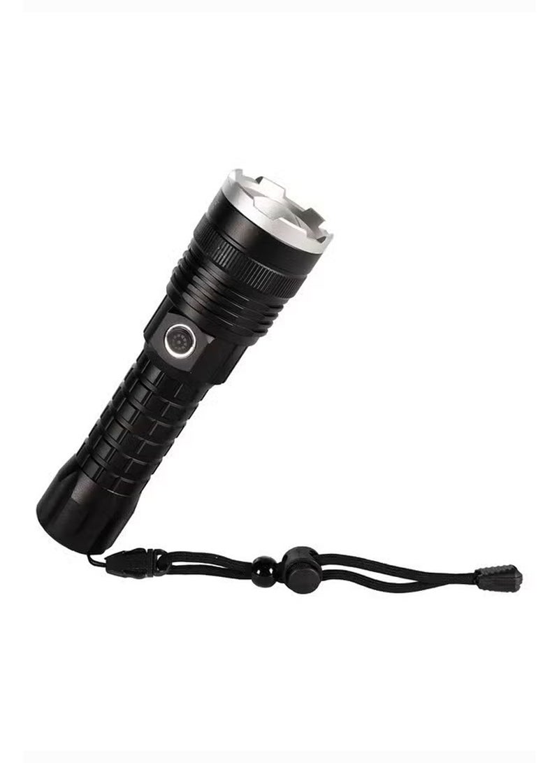 مصباح يدوي P90 قابل لإعادة الشحن مع 3 أوضاع إضاءة ومقاوم للماء - Image 2