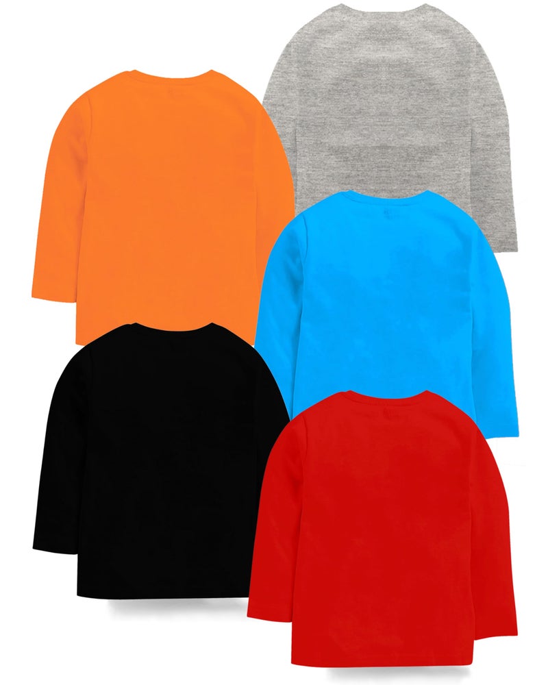 Kuchipoo Baby's T Regular Fit Shirt (Kuc-Tshrt-104--1-2 Years_Multicolor_12 Months-24 Months) - Image 2