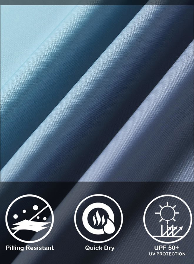 EZRUN Men's Swim Shirts Rash Guard UPF 50+ UV Sun Protection T-Shirt Quick Dry Fishing Beach T Shirts - Image 5