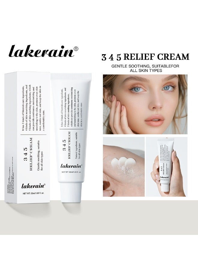 ليكرين كريم 345 ريليف اليومي وكريم 147 مرطب للوجه، عناية مزدوجة لتخفيف العيوب، تهدئة وترطيب البشرة مع النياسيناميد والبانثينول، للعناية بالبشرة لجميع أنواع البشرة (كريم 345 ريليف + كريم 147) - Image 5