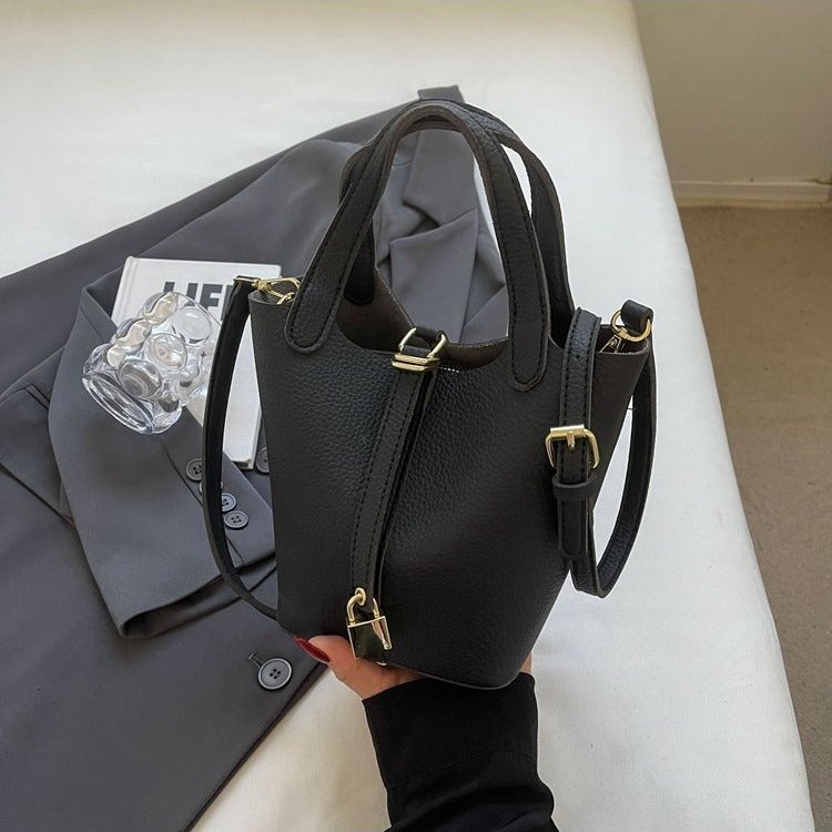 Bucket Bag 2024 Fashion Trendy Handbag Women'S Bag High-End Sense Niche Shoulder Crossbody Bag - Image 5
