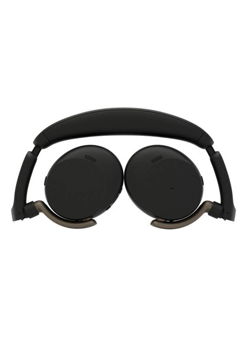 Jabra Evolve3 65 Flex Wireless Headset, UC Certified, Link 390a USB-A Dongle, Adaptive ANC, 4-Mic Noise Reduction, Spatial Sound, 28mm Speakers, Bluetooth, AI Voice Clarity, 16.5-Hour Talk Time, Foldable, Black | 36699-989-999 - Image 2