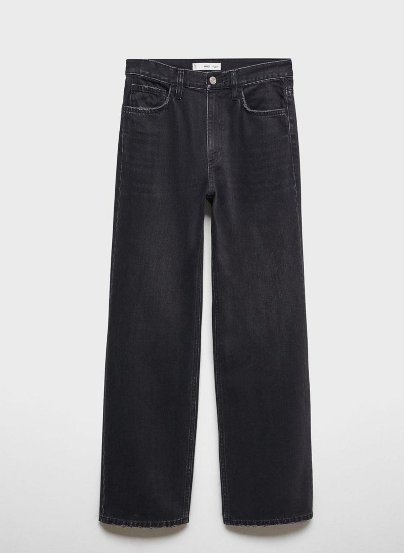 MANGO - High Waist Jeans - Image 1