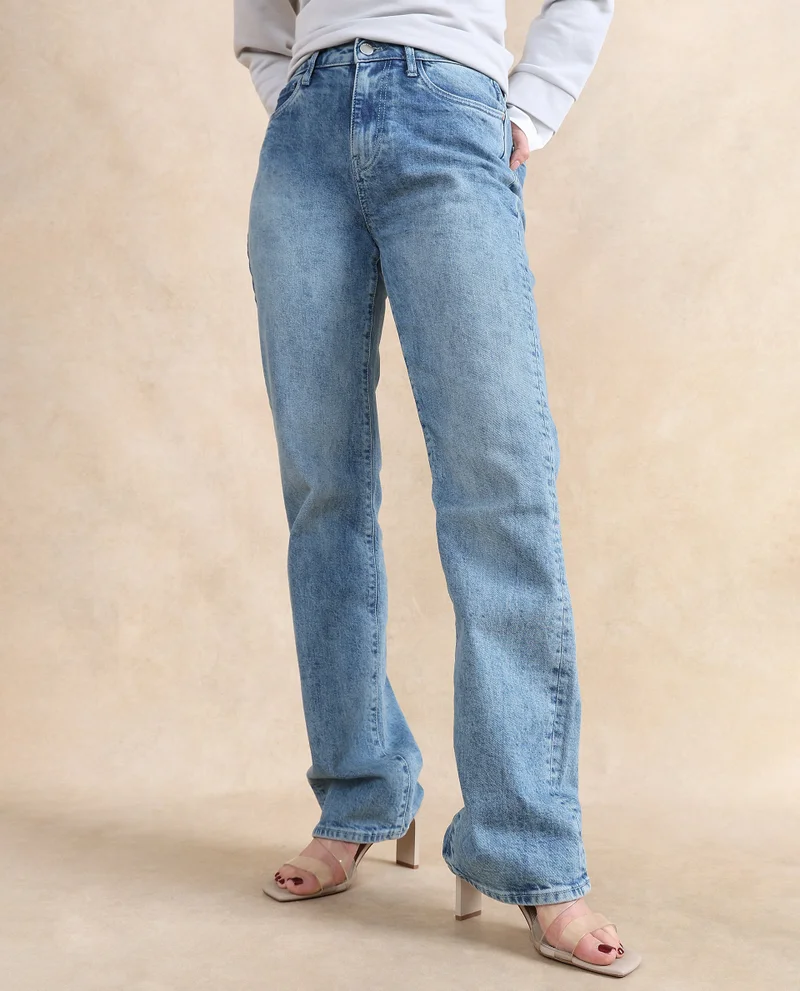 ريريزم Women's Straight Fit Denim