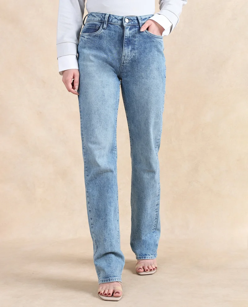 Rareism Women's Straight Fit Denim