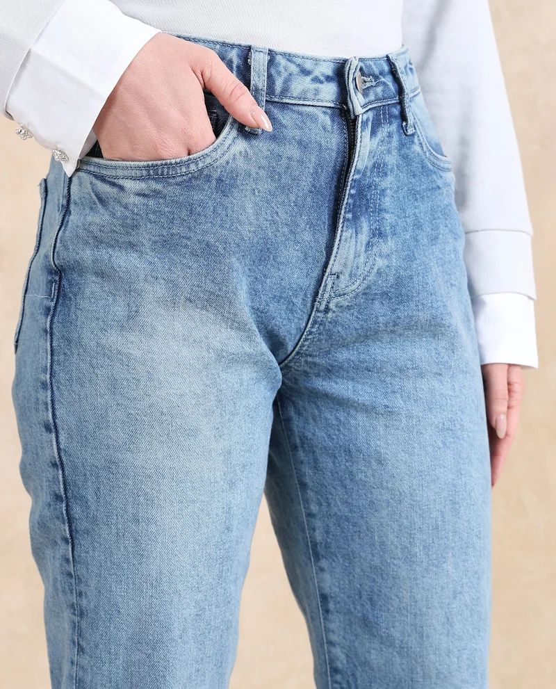 Rareism Women's Straight Fit Denim