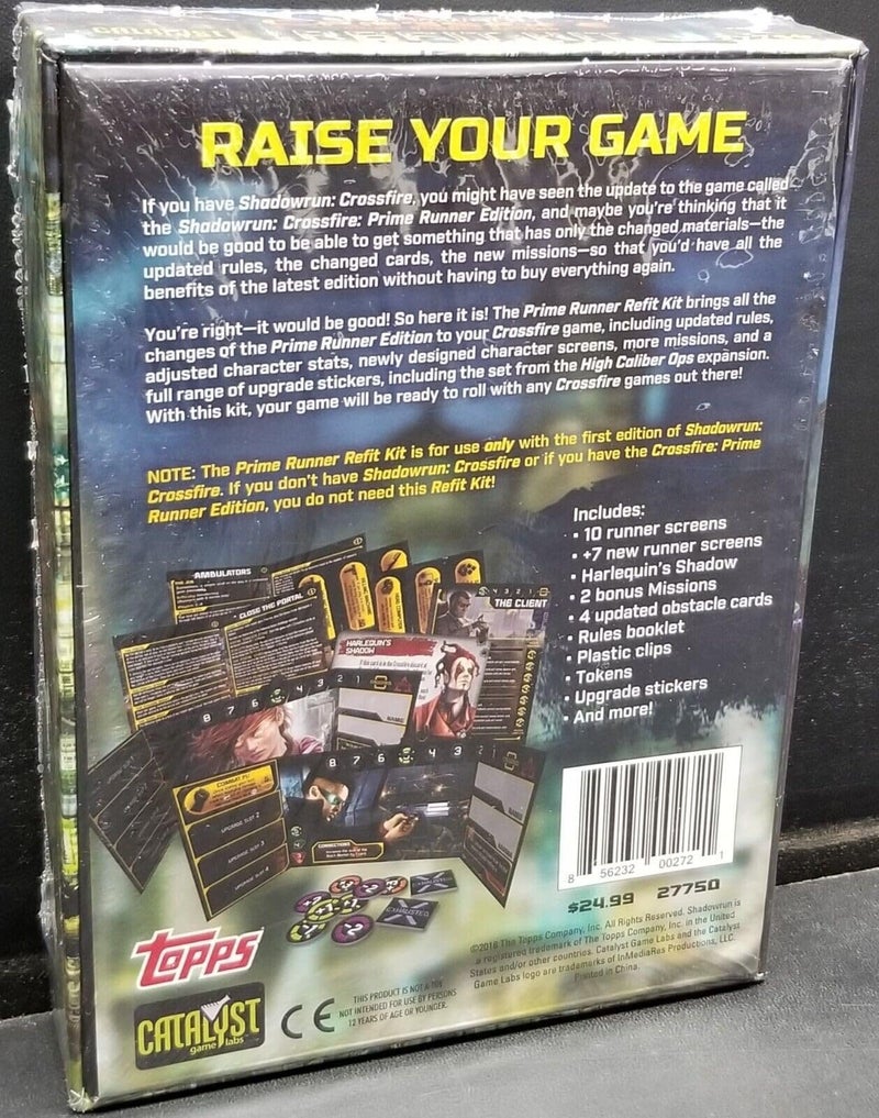 Catalyst Game Labs Shadowrun: Crossfire: Prime Runner Refit Kit - Image 2