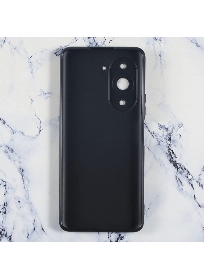Protective Cover For Huawei Nova 10 , Slim Fit Soft Back TPU Case Flexible Silicone Cover Compatible For Huawei Nova 10 - Black