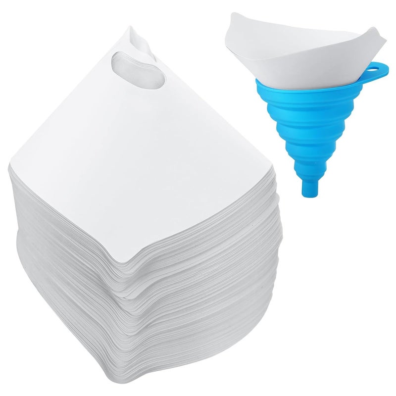 51 Piece Set Paint Filter Disposable Resin Strainers For Automotive Spray Paint Art Painting Cooking Oil With Cone Funnel Filter - Image 1