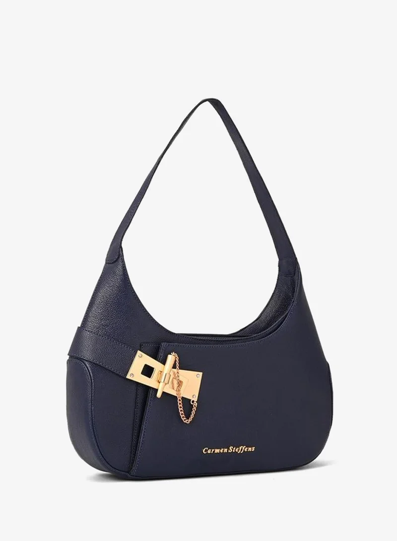 Hobo Bag Golden Clasp Nefertiti