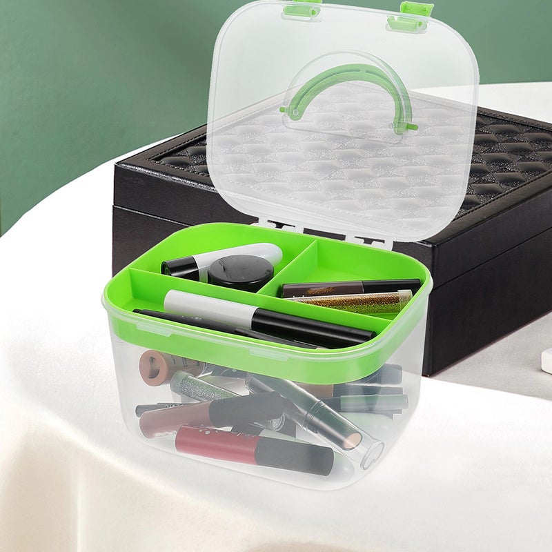 2pcs Sewing Box Organizer Multipurpose Storage Case Organizing Box - Image 1