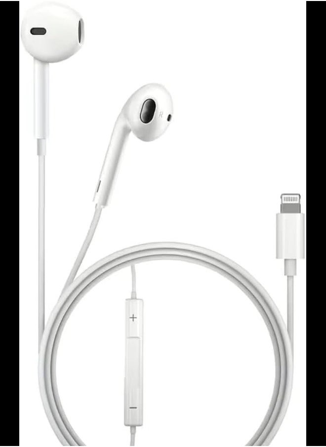 Generic - Ear Pods Headphones Compatible with iPhone, Wired Ear Buds with Built-in Remote to Control Volume, Music and Phone Calls | for iPhone 14/13/12/11, iPad Pro, Air Pods, Samsung Galaxy and More. - Image 1