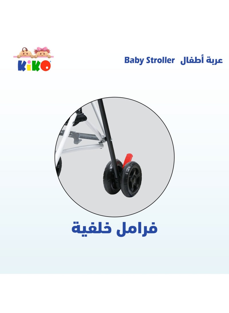 KIKO LIGHT  BUGGY 8 WHEELS  (6 M + ) - Beige - Image 3