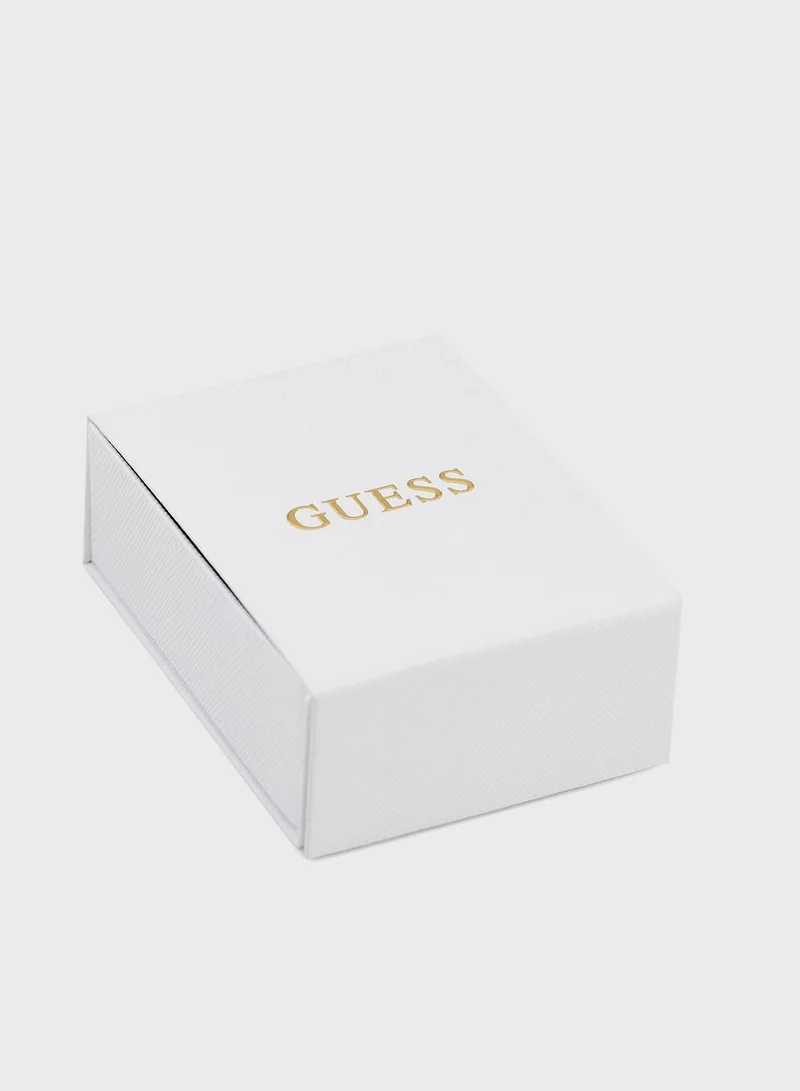GUESS Script Pave Bangle Bracelet