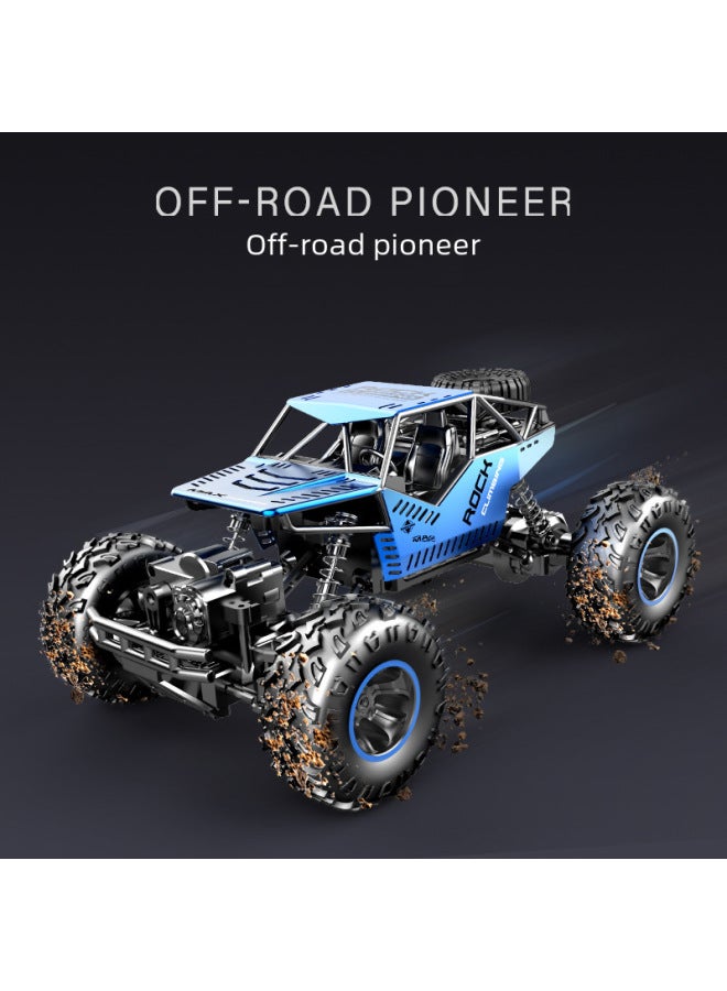 Remote Control Car Toy High-speed Drift Racing Car Stunt Vehicle Led Lights 27mhz Radio Frequency For Kids Play-Color:1:16 Metal Red (with A Power)-Proportion:1:16 - Image 2