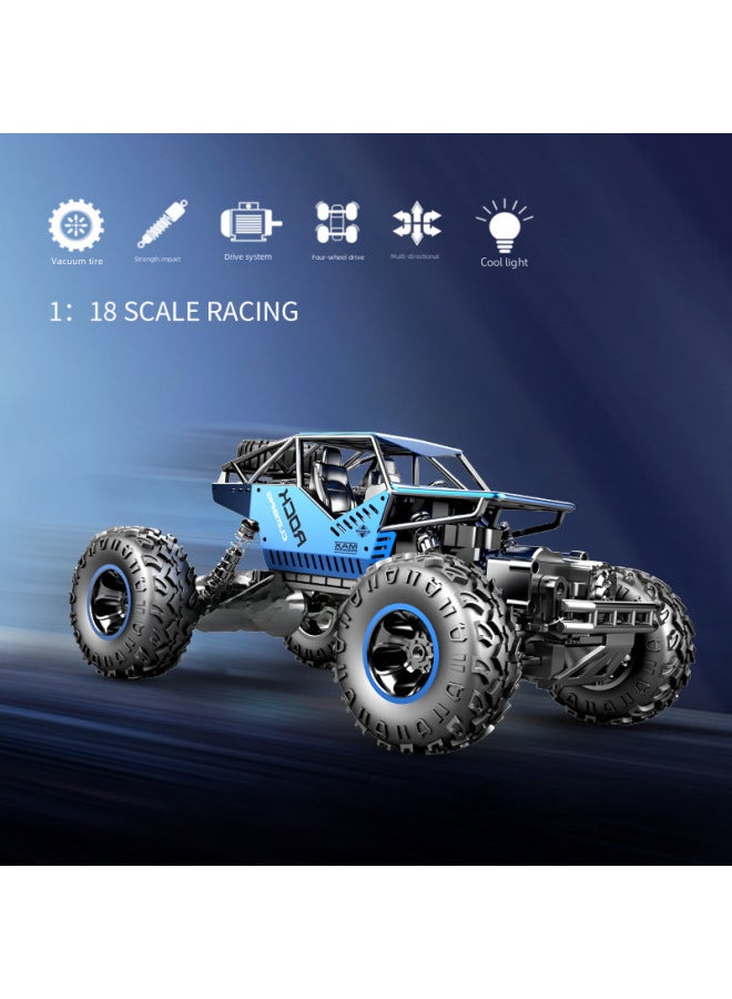 Remote Control Car Toy High-speed Drift Racing Car Stunt Vehicle Led Lights 27mhz Radio Frequency For Kids Play-Color:1:16 Metal Red (with A Power)-Proportion:1:16 - Image 3
