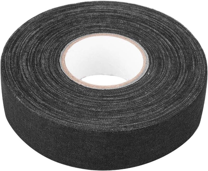 Black Strong Adhesive Grip Hockey Tape 2 5cm X 25m for Lacrosse Baseball - Image 1