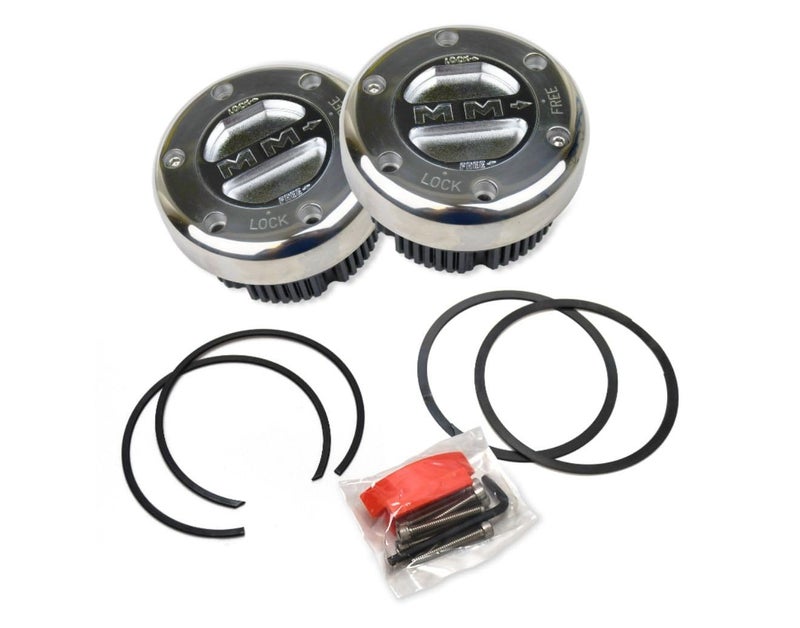 Mile Marker 449SS Pair of Premium Locking Hubs fits 1999 2004 F250 F350 F450 F550 Excursion | Built for Durability & Reliability in Extreme Off Road Conditions - Image 2