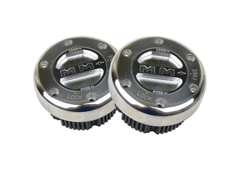 Mile Marker 449SS Pair of Premium Locking Hubs fits 1999 2004 F250 F350 F450 F550 Excursion | Built for Durability & Reliability in Extreme Off Road Conditions - Image 1