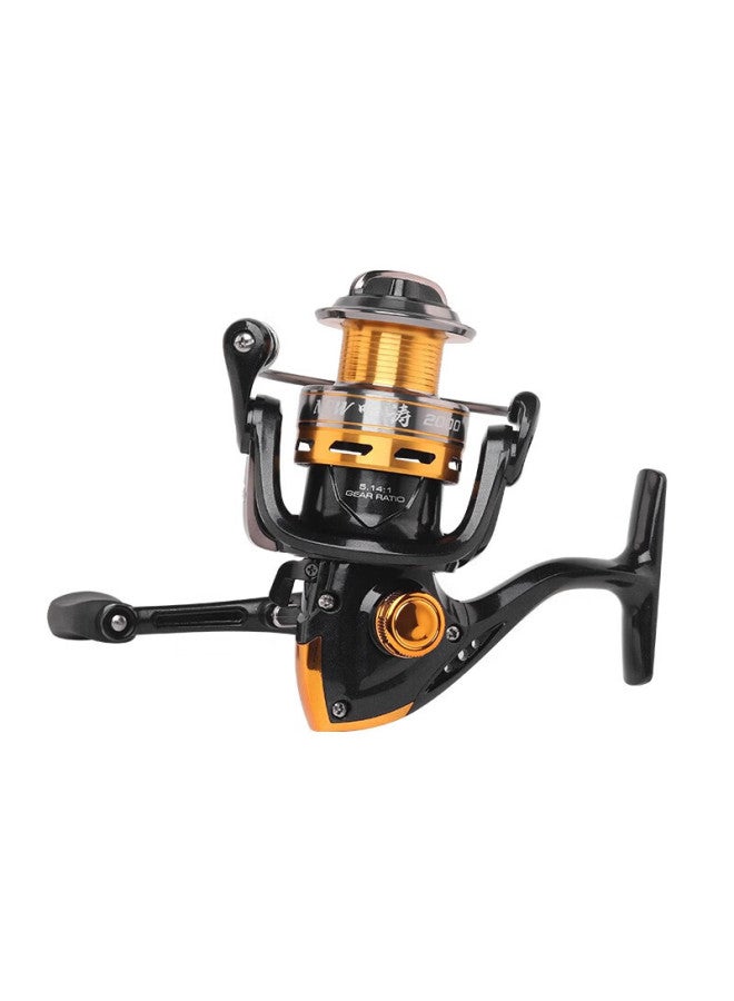 Gw 4000 New Listening Spinning Reel Metal Line Cup Long-casting Spinning Reel Straight Handle Spinning Reel Fishing Reel - Image 4