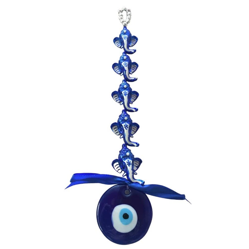 RIPE INDIA RIPE INDIA 5 Ganesha Ganesh Evil Eye Hanging for Home Office Shop Car - Image 2