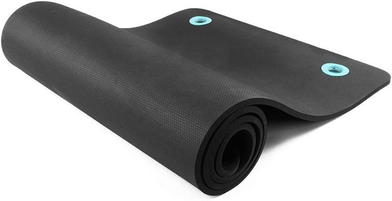 Livepro TPE Yoga Mat - 183 x 61 x 1 cm - Black - Image 1