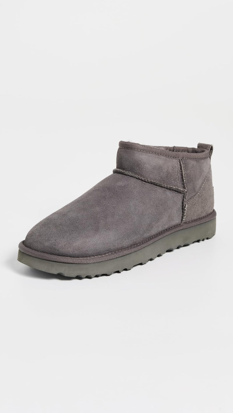 UGG Women's Classic Ultra Mini Boot, Grey, 11 - Image 3