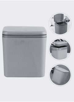 MAAS 3-Piece Pedal Trash Bin Made of Premium Quality Plastic for Home and Office Use 2.8L  - Image 3