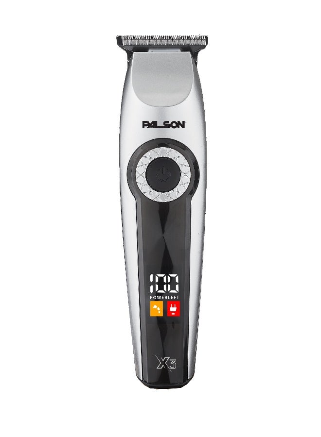 Palson cordless hair clipper with LED display and Type-C charging