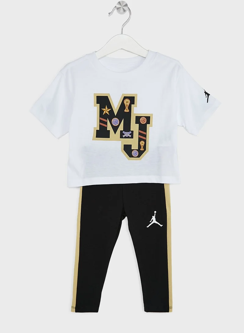 Jordan Kids Mini Me Flight Leggings Set