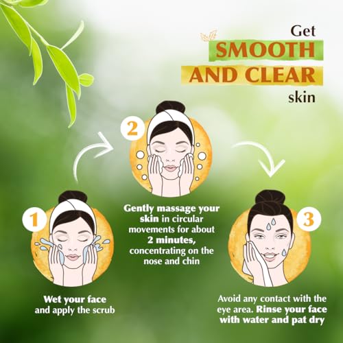 Everyuth Naturals Exfoliating Walnut Scrub Gentle Face Scrub|Paraben Free|With Walnut Shell Particles|Removes Blackhead&Dead Skin Cells|For Oily,Dry,Normal,Combination&Sensitive Skin-100Gm(Pack Of 2) - Image 5