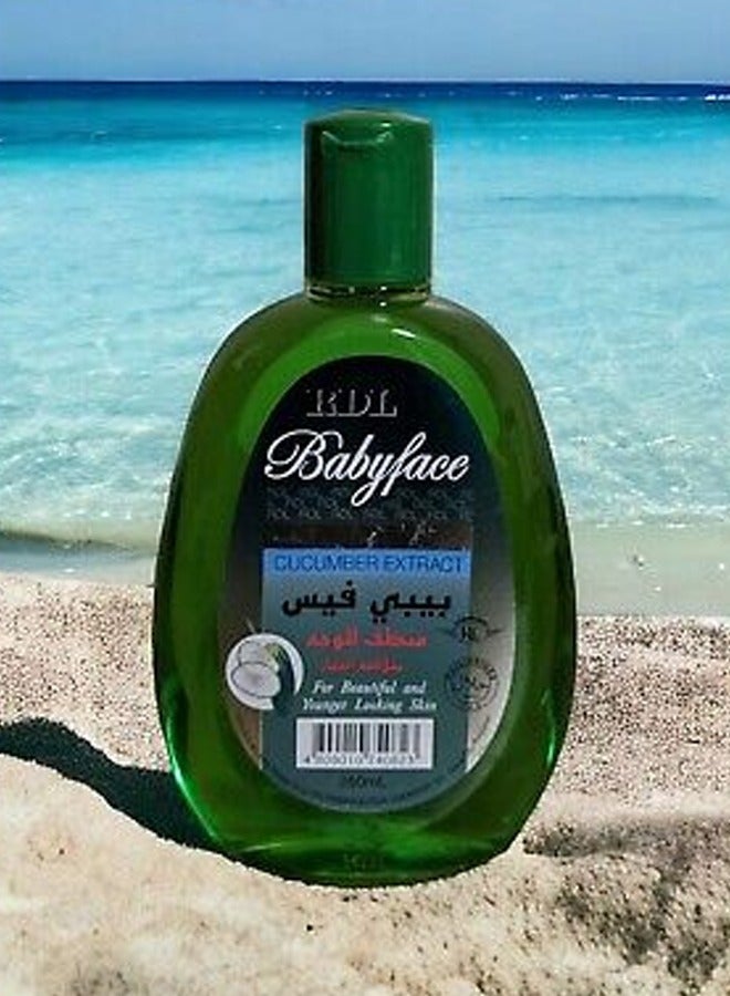 ار دي ال منظف الوجه بيبي فيس بخلاصة الخيار 250 ملليلتر - Image 1