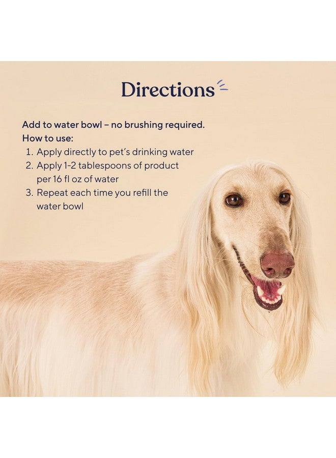 Pawfy Pawfy Dog Breath Freshener with Specialized Dental Care Formula | Dog Teeth Cleaning & Mouthwash | Helps Freshen Dogs Breath with Easy Water Additive | Supports Plaque and Tartar Control - Image 4
