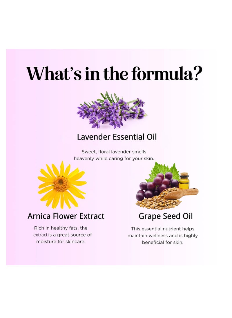 SYOSI Lavender Oil Massage Oils For Massage Therapy, Massage Oils For Date Night, Massage Oil For Muscle Pain, Gua Sha Relaxing Body Oil, Natural Lavender Oil For Skin Hair, Fragrance Hair Oil For Women Men  - Image 2