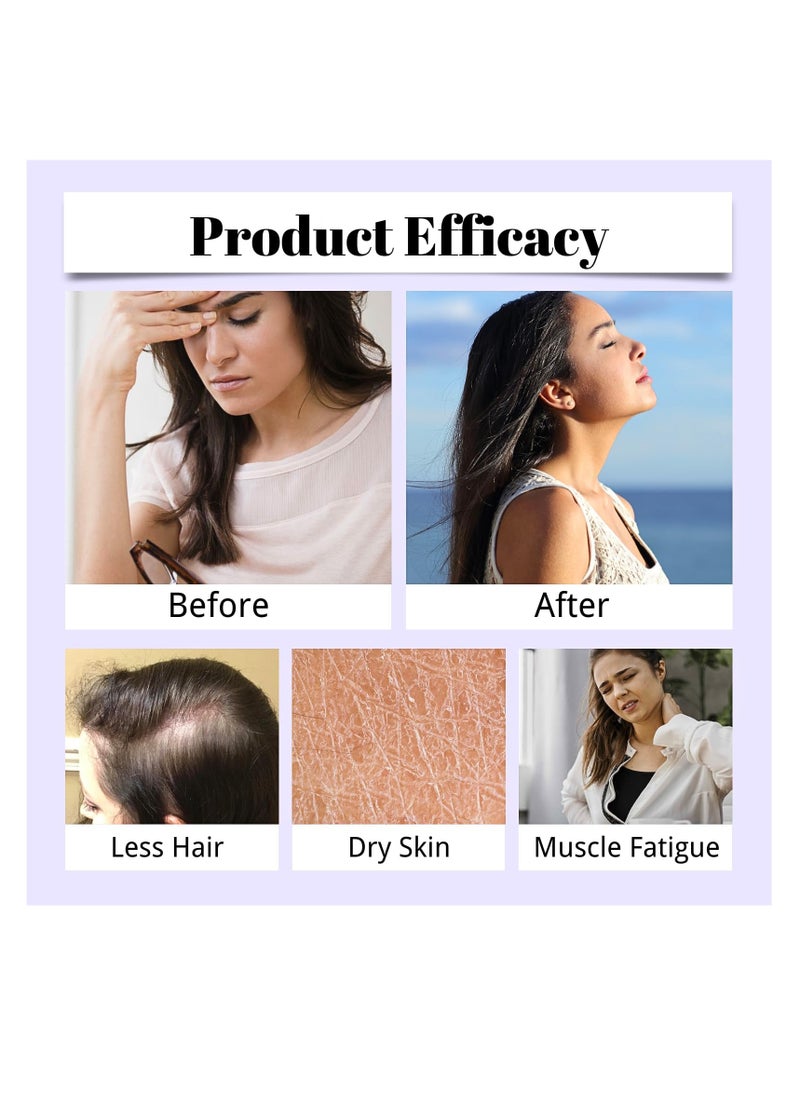 SYOSI Lavender Oil Massage Oils For Massage Therapy, Massage Oils For Date Night, Massage Oil For Muscle Pain, Gua Sha Relaxing Body Oil, Natural Lavender Oil For Skin Hair, Fragrance Hair Oil For Women Men  - Image 5
