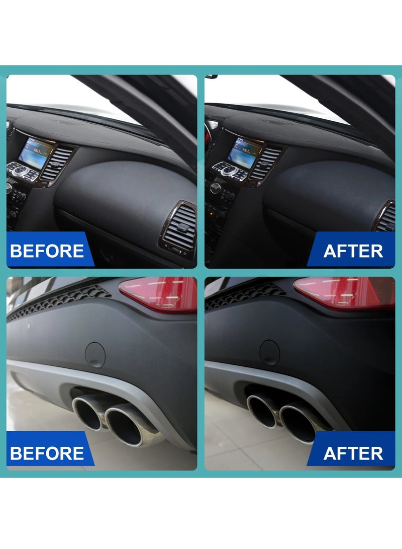 OUHOE Car Plastic Parts Refurbish Agent, Multipurpose Plastic Revitalizing Coating Agent, Durable Automotive Interior Cleaning Agent, Auto Polish And Repair Coating Renovator For Car Detailing, (50ml )  - Image 2