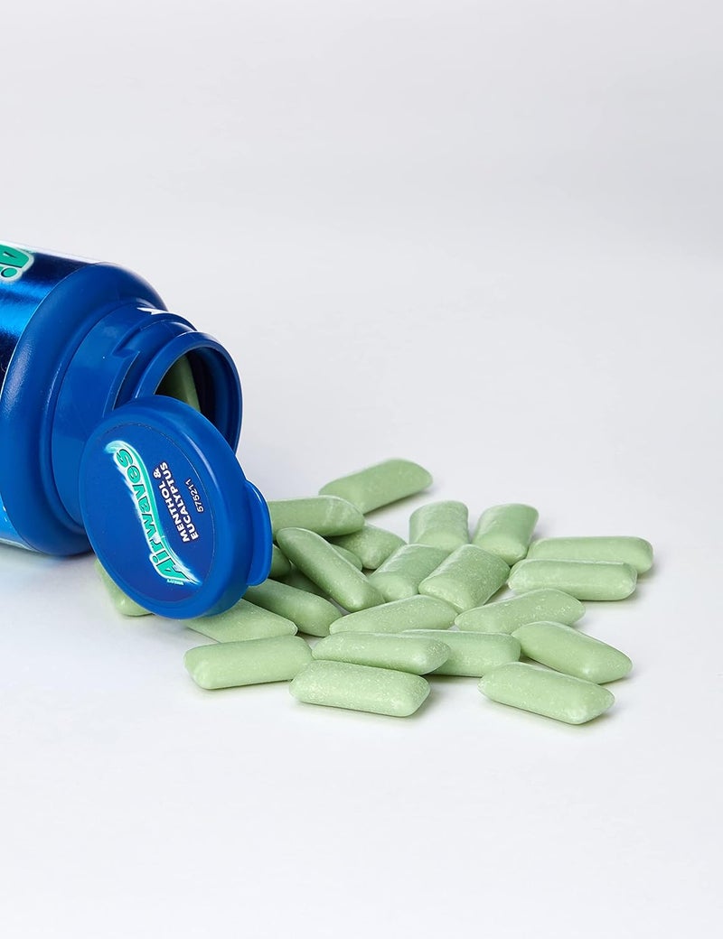 Airwaves علكة ويغليز إيرويفز بالمنثول والأوكالبتوس خالية من السكر - زجاجة 64 جرام - Image 4