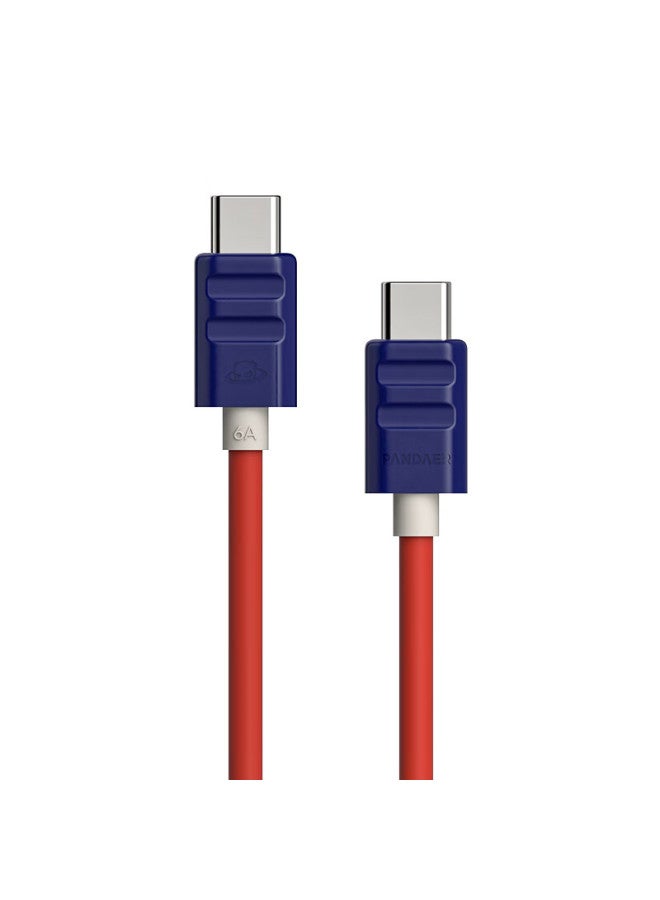 MEIZU Pandaer Line King 100w/66w Silicone High-power Fast Charging Data Cable, Star Messenger, Supports Pd3.0, Supports 6a, For Phone/earphone/tablet, Single-wire Connection - Image 4