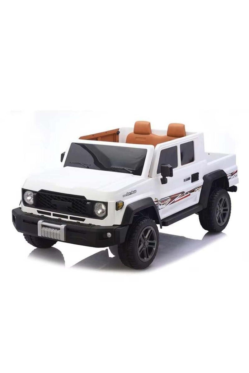 Red Pickup Ride-On Car for Kids - Image 2