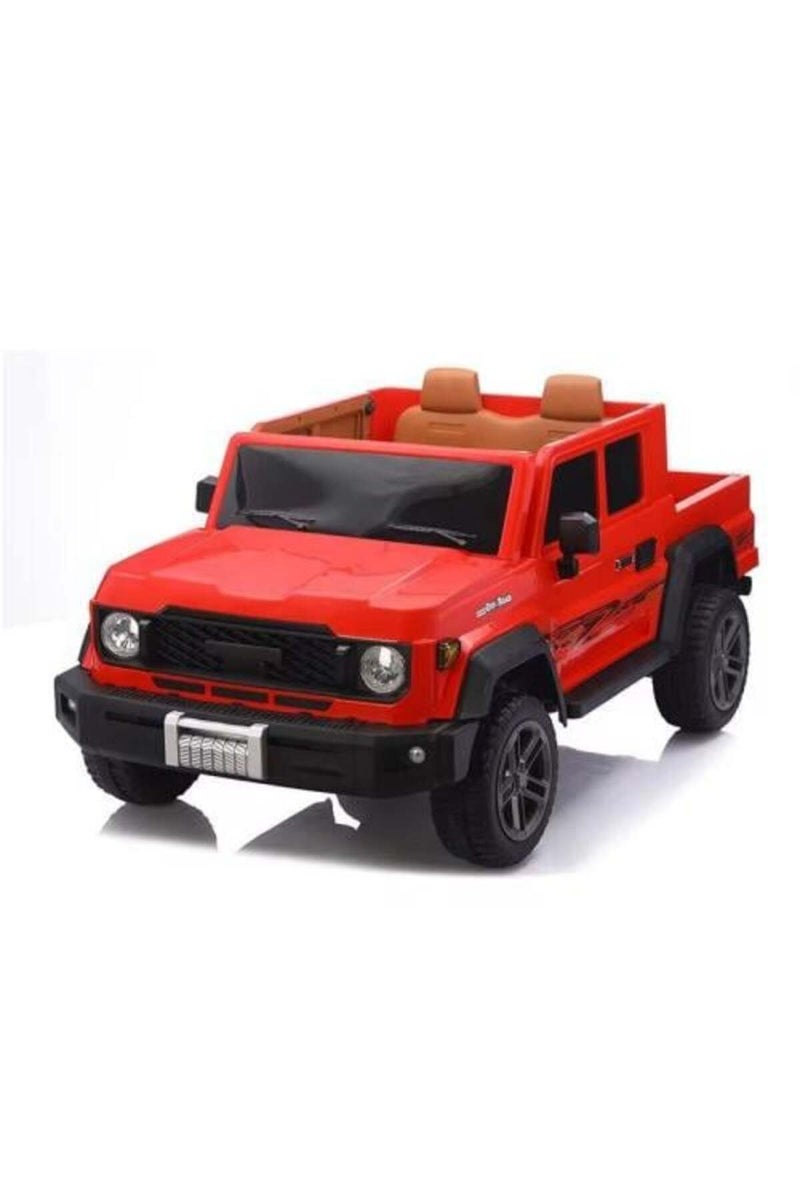 Red Pickup Ride-On Car for Kids - Image 1
