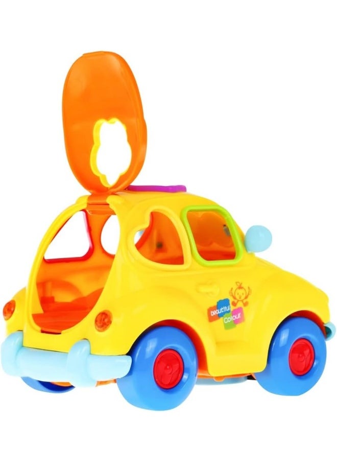 Hola Super Fun Fruit Car with Shape Sorting, Lights & Sounds