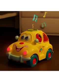 HOLA Hola Super Fun Fruit Car with Shape Sorting, Lights & Sounds, Bump-and-Go Action, Educational Toy for Kids 1+, Teaches Numbers, Letters, Colors & Shapes, Interactive Play w/ Fruit Blocks, Pretend Play  - Image 4