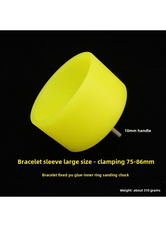 Jade Jade Agate Ring Bracelet Tapered Silicone Inner And Outer Ring Polishing Shaping Polishing Fixed Glue Stick Tool-Model:Bracelet Sleeve Small Size-clamping 65-76mm - Image 5