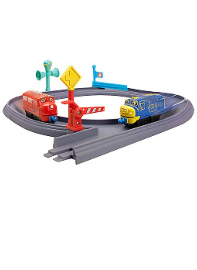 CHUGGINGTON Look Alive Chuggers Wilson Brewster Train Toys With Moving Parts Freerolling Wheels 3.75 Inch Scale Gift For Preschool Kids Age 3 And Up  - Image 1