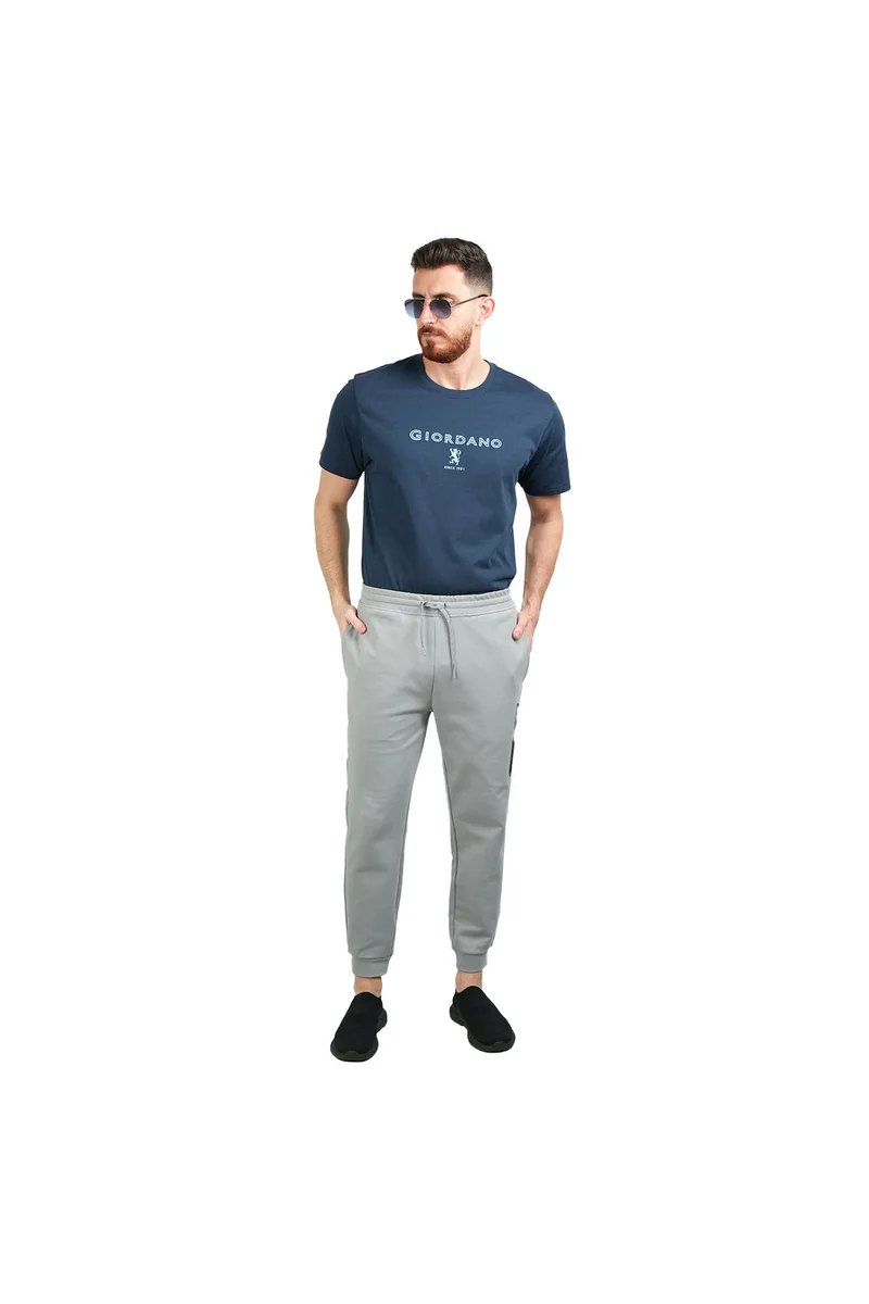جيوردانو بنطلون رياضي رجالي ضيق بجيوب رمادي