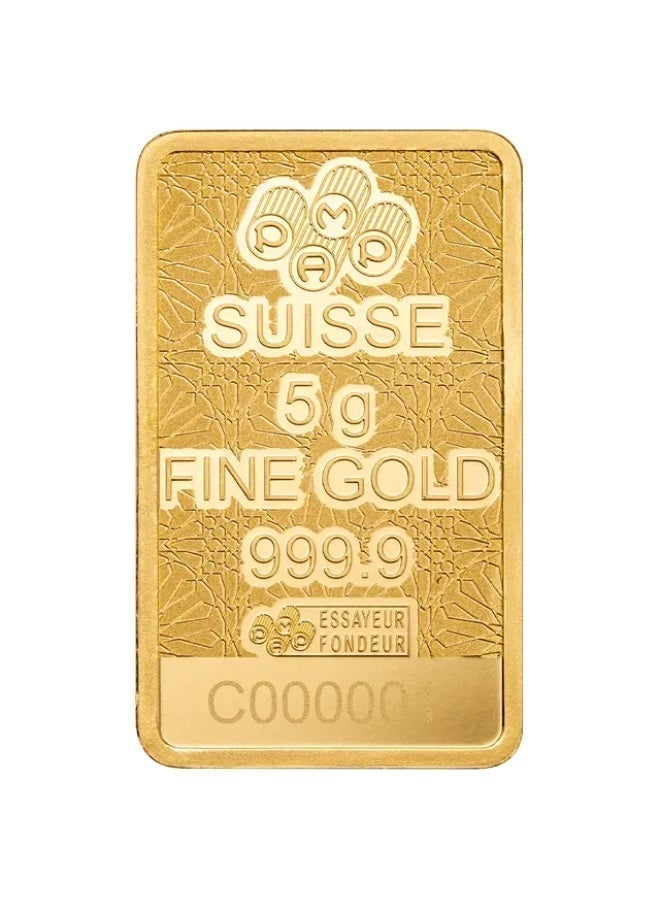 PAMP 5 grams Gold 24K Bar Arabian Falcon - Image 3