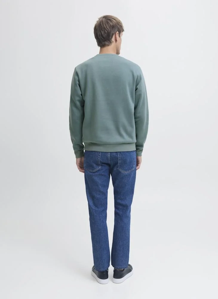 JJ Rebel Graphic Print Regular Fit Sweatshirt